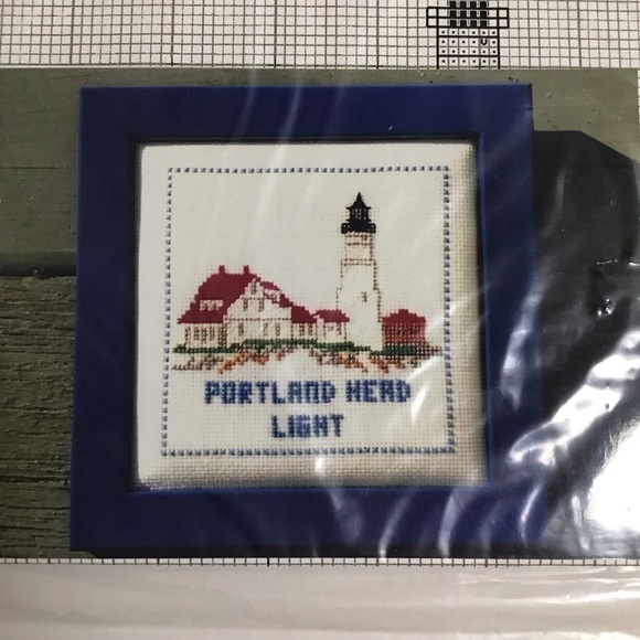 Seguin Designs, Maine Other - Portland Head Light Lighthouse Seguin Designs Counted Cross Stitch PATTERN ONLY